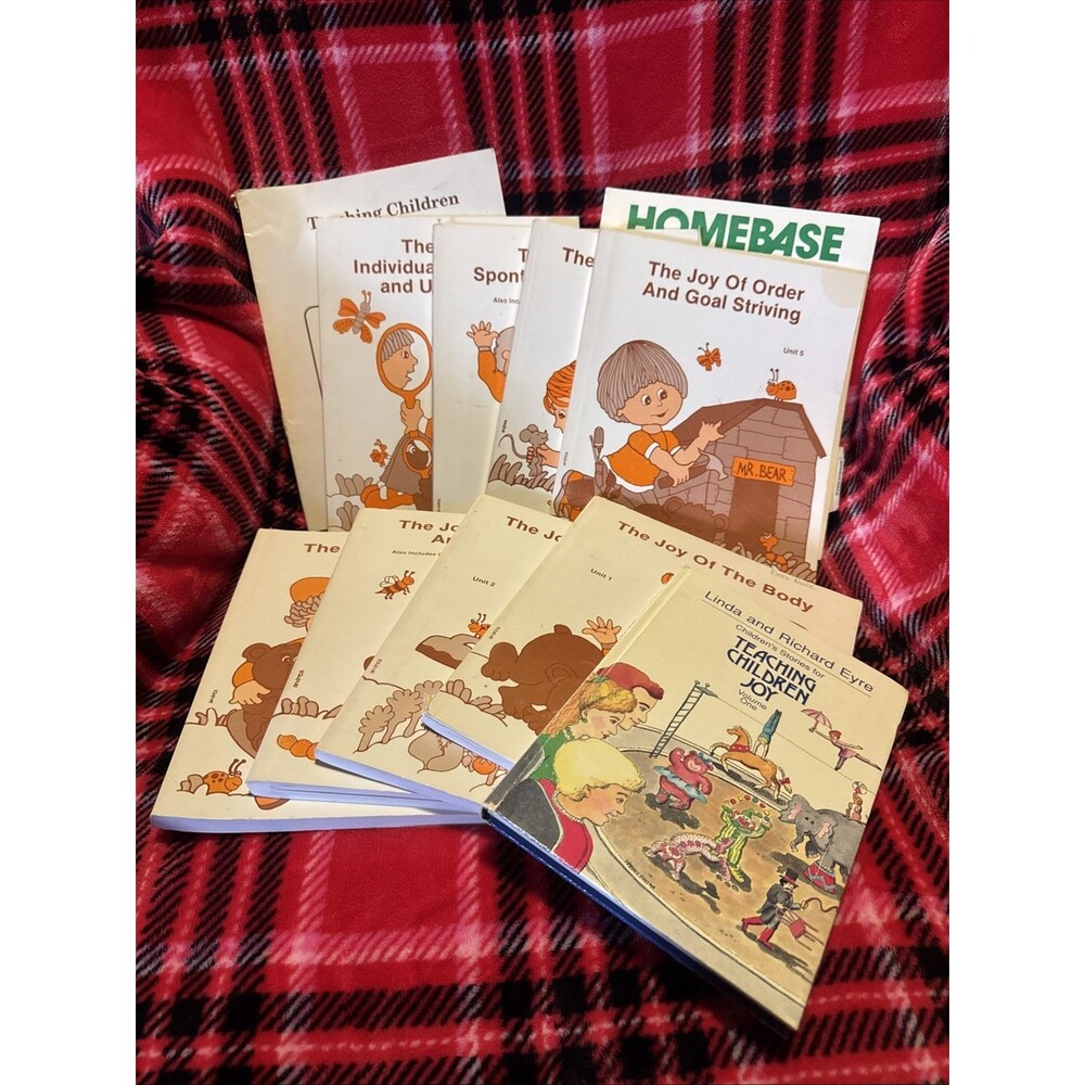 Linda and Richard Eyre Teaching Children Joy Curriculum Unit 1-8 Homebase 80s